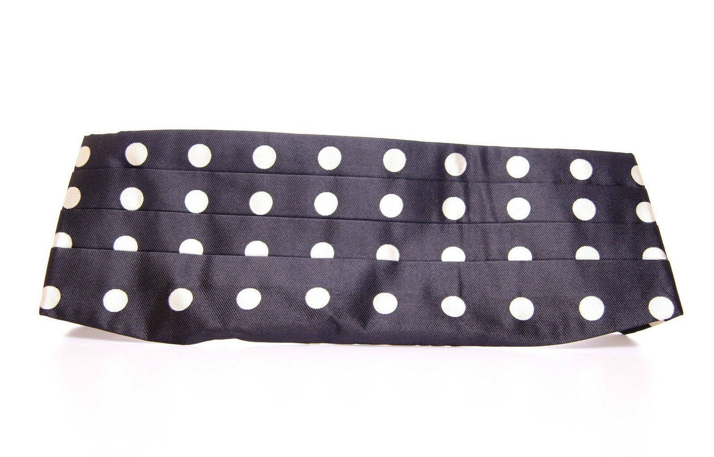 Ceinture de smoking plissée noire Dolce & Gabbana