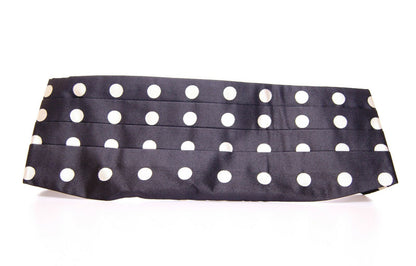 Ceinture de smoking plissée noire Dolce & Gabbana