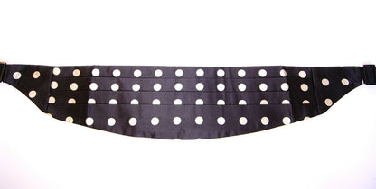 Ceinture de smoking plissée noire Dolce & Gabbana