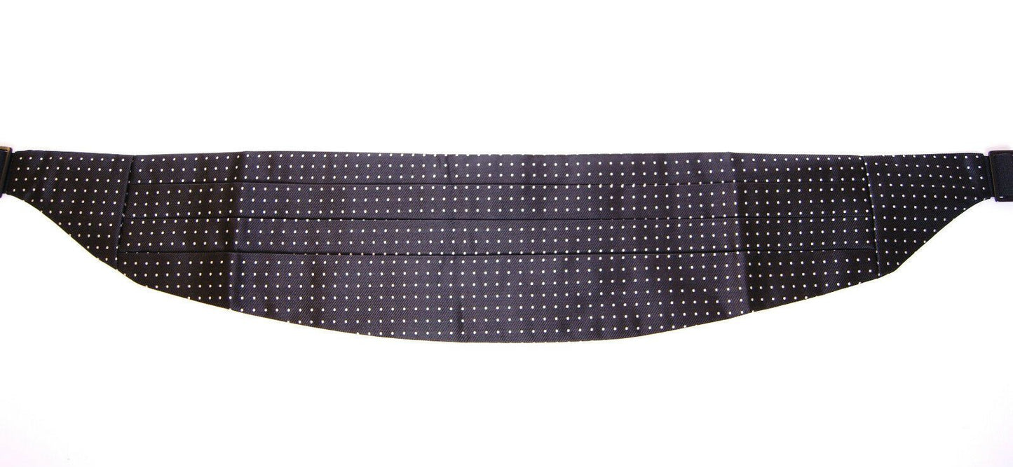 Ceinture de smoking Dolce & Gabbana noire avec ceinture de frac