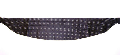Ceinture de smoking Dolce & Gabbana noire avec ceinture de frac