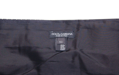 Ceinture de smoking Dolce & Gabbana noire avec ceinture de frac