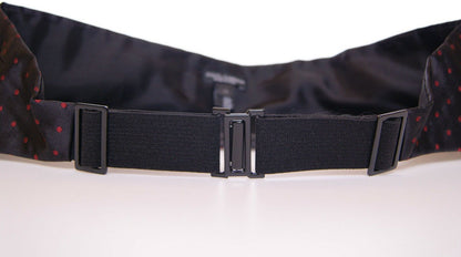 Ceinture de smoking en soie noire Dolce & Gabbana