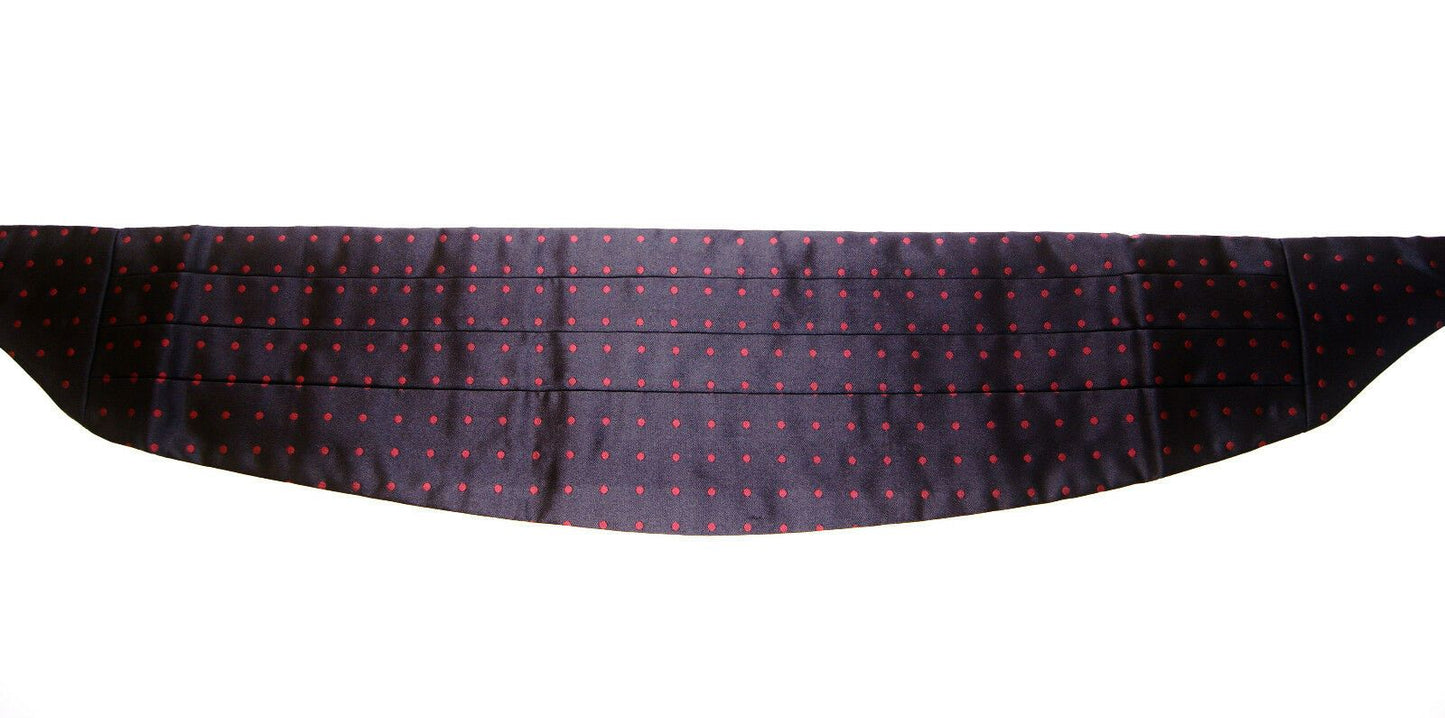 Ceinture de smoking en soie noire Dolce & Gabbana