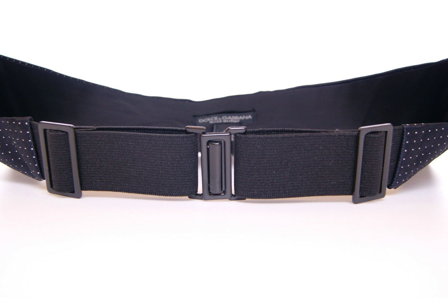 Ceinture de smoking Dolce & Gabbana bleue