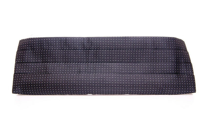 Ceinture de smoking Dolce & Gabbana noire avec cummerbund