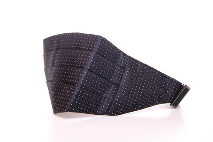 Ceinture de smoking Dolce & Gabbana noire avec cummerbund