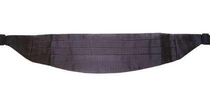 Ceinture de smoking Dolce & Gabbana noire avec cummerbund