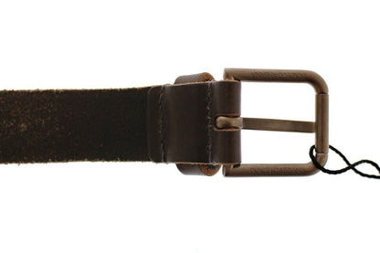 Ceinture Dolce & Gabbana en Cuir Marron à Logo