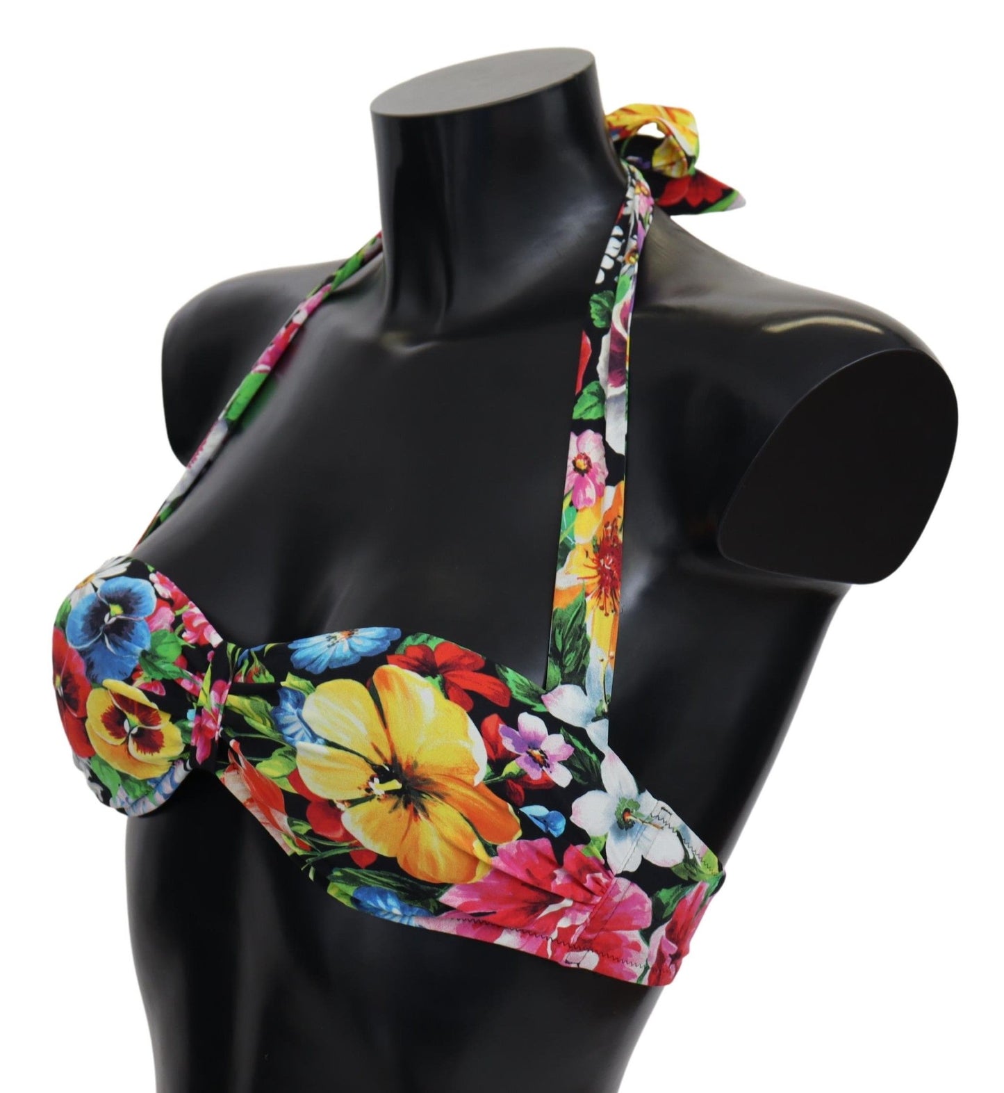 Hauts de bikini Dolce & Gabbana multicolores imprimés floraux