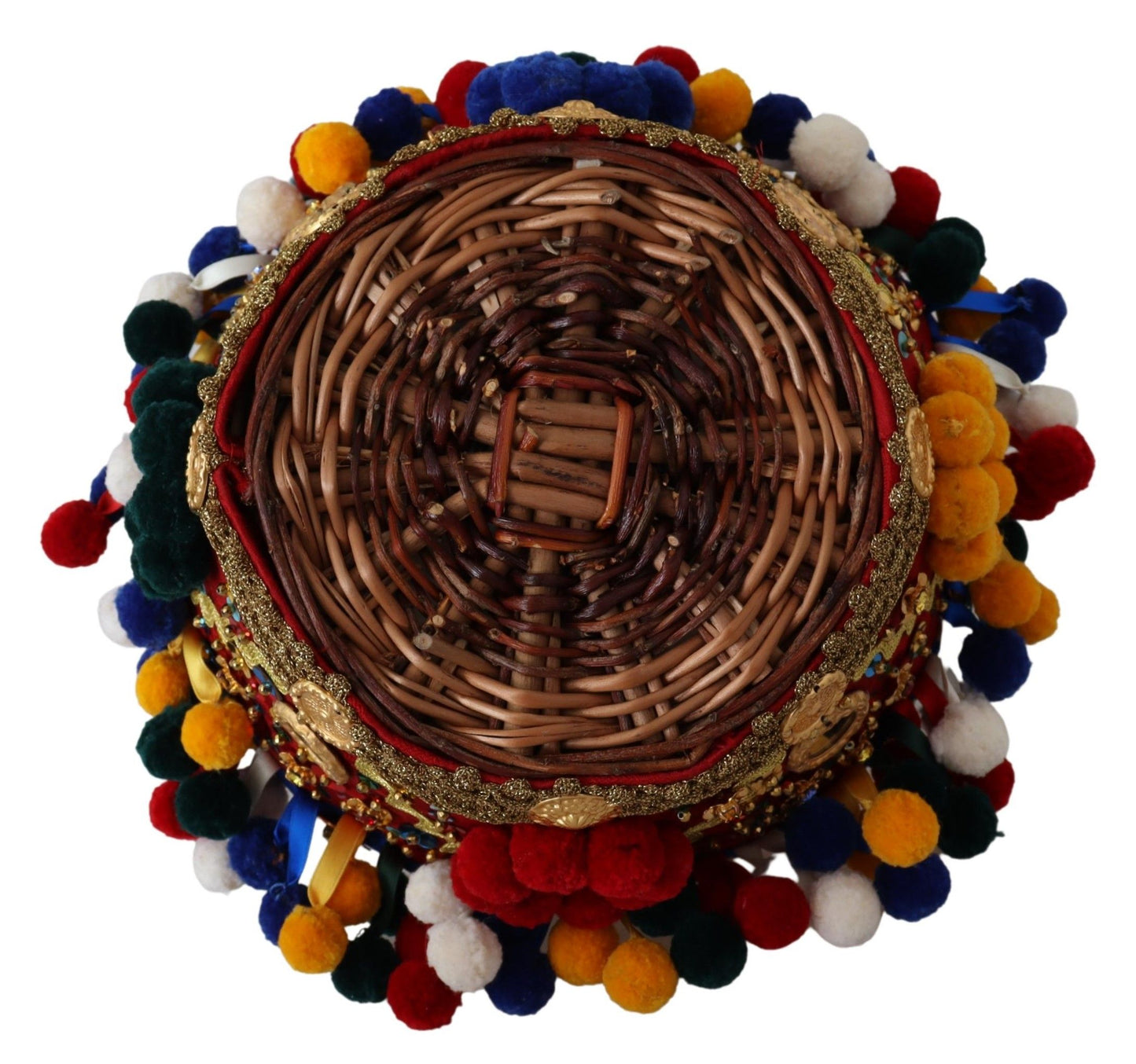 Sac cabas Dolce & Gabbana Agnese en coton multicolore orné