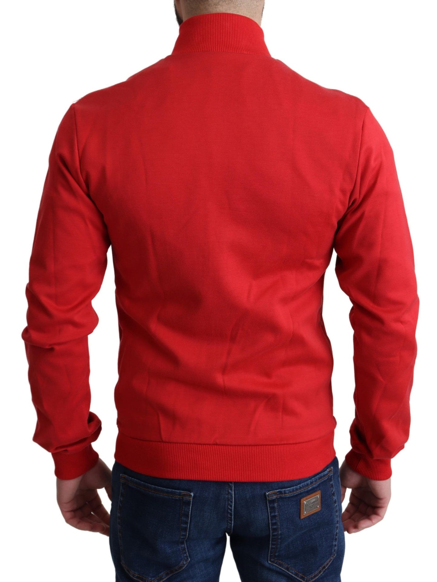 Cardigan zippé Dolce & Gabbana Red DG Motor Club