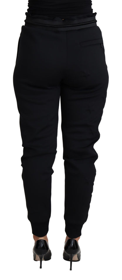 Pantalon de jogging Dolce & Gabbana en néoprène et polyester noir