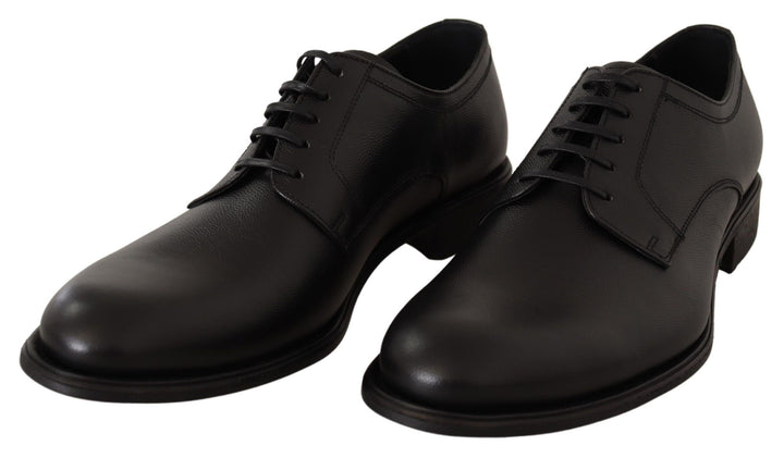 Zapatos Derby Formales de Hombre Dolce & Gabbana de Cuero Negro con Cordones