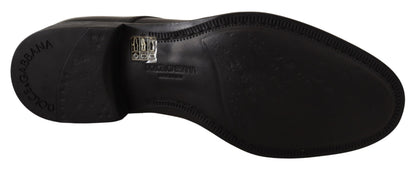 Chaussures habillées Richelieu Dolce & Gabbana en cuir noir pour homme