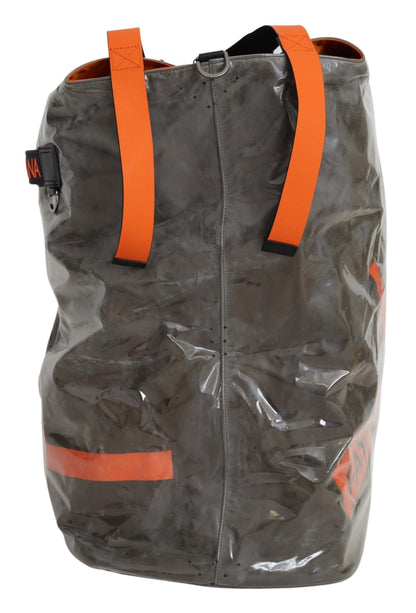 Sac fourre-tout Dolce & Gabbana en coton vert pour homme, grande taille