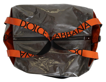 Sac fourre-tout Dolce & Gabbana en coton vert pour homme, grande taille