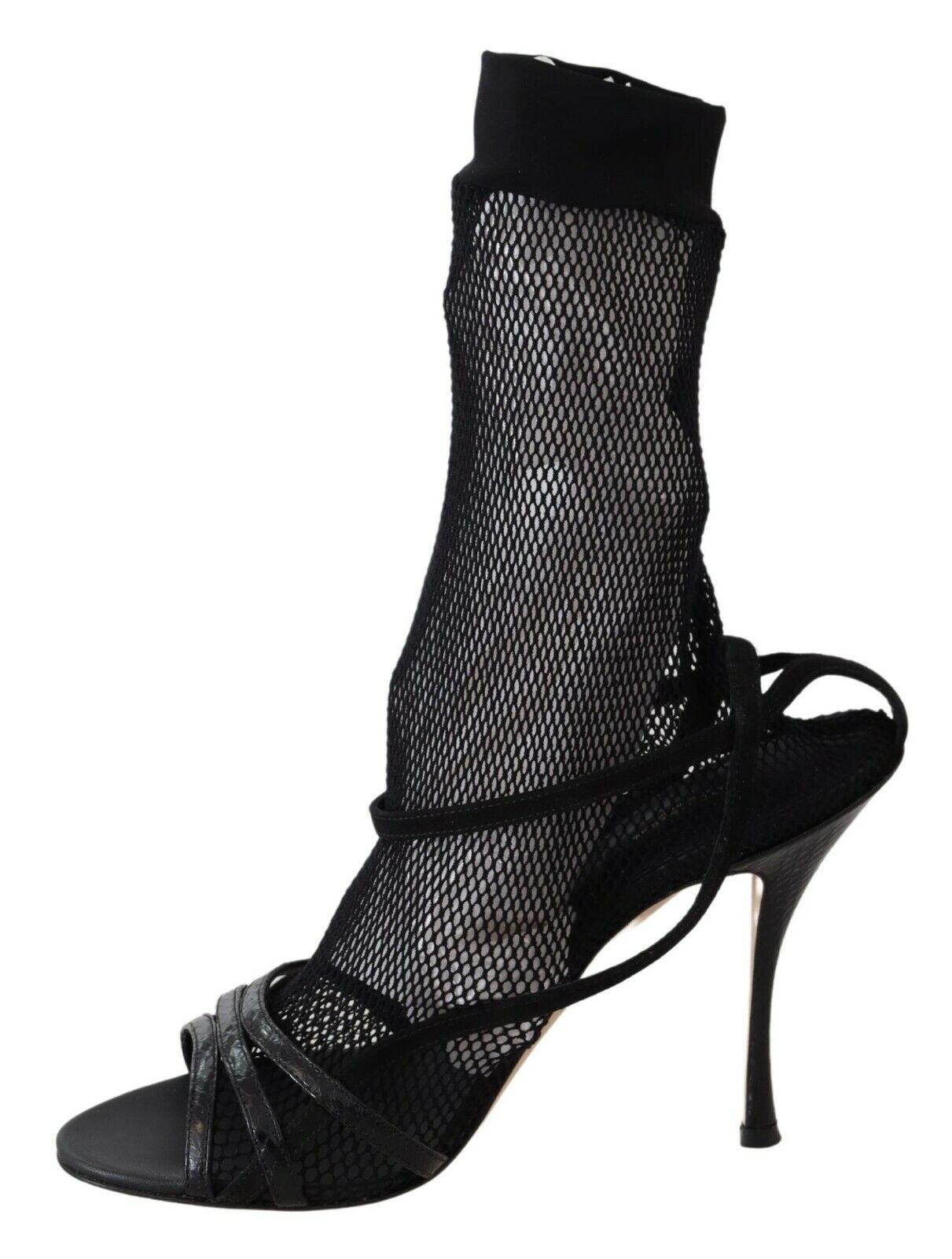 Dolce & Gabbana Bottines courtes en daim noir