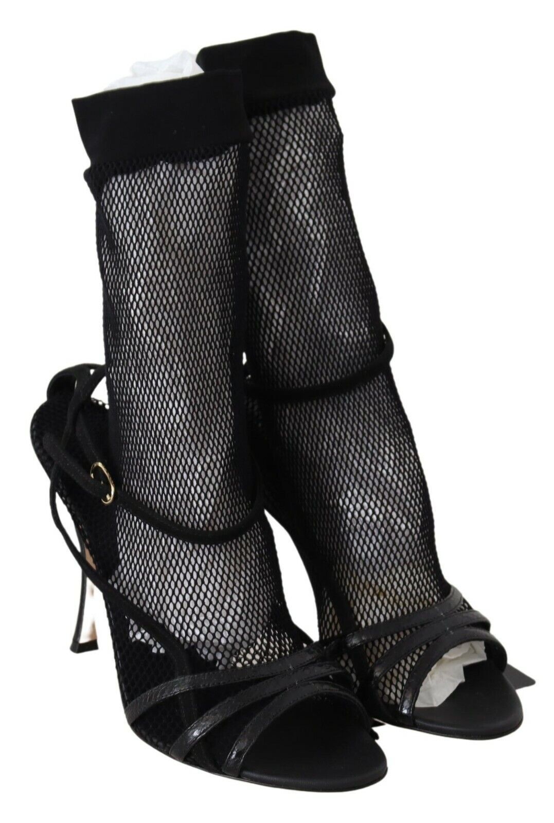 Dolce & Gabbana Bottines courtes en daim noir