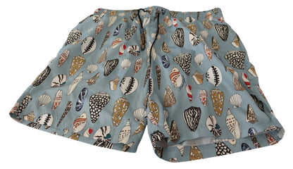 Short de bain Dolce & Gabbana Blue Seashell