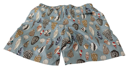 Short de bain Dolce & Gabbana Blue Seashell
