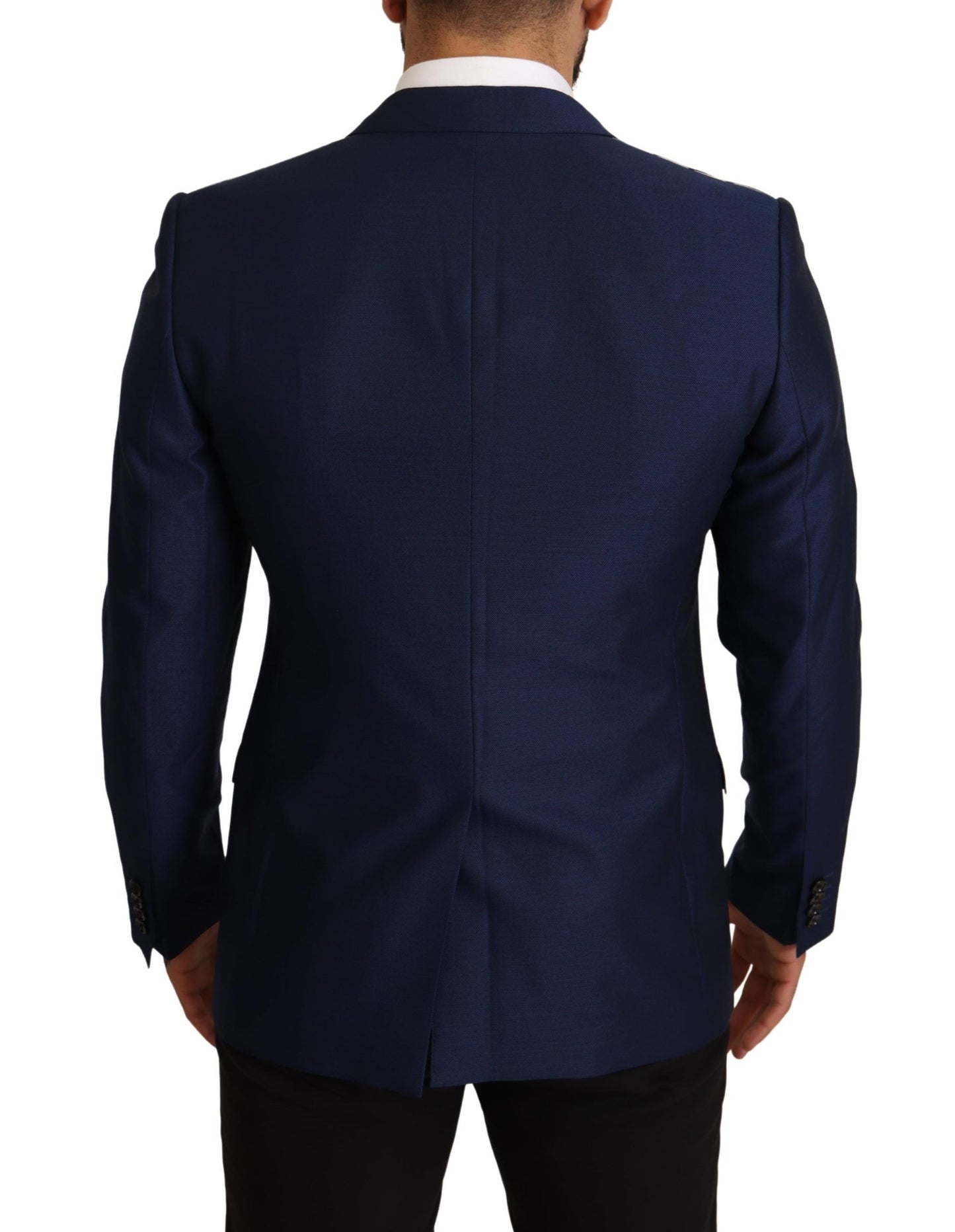 Veste ajustée Dolce & Gabbana bleu marine Blazer MARTINI