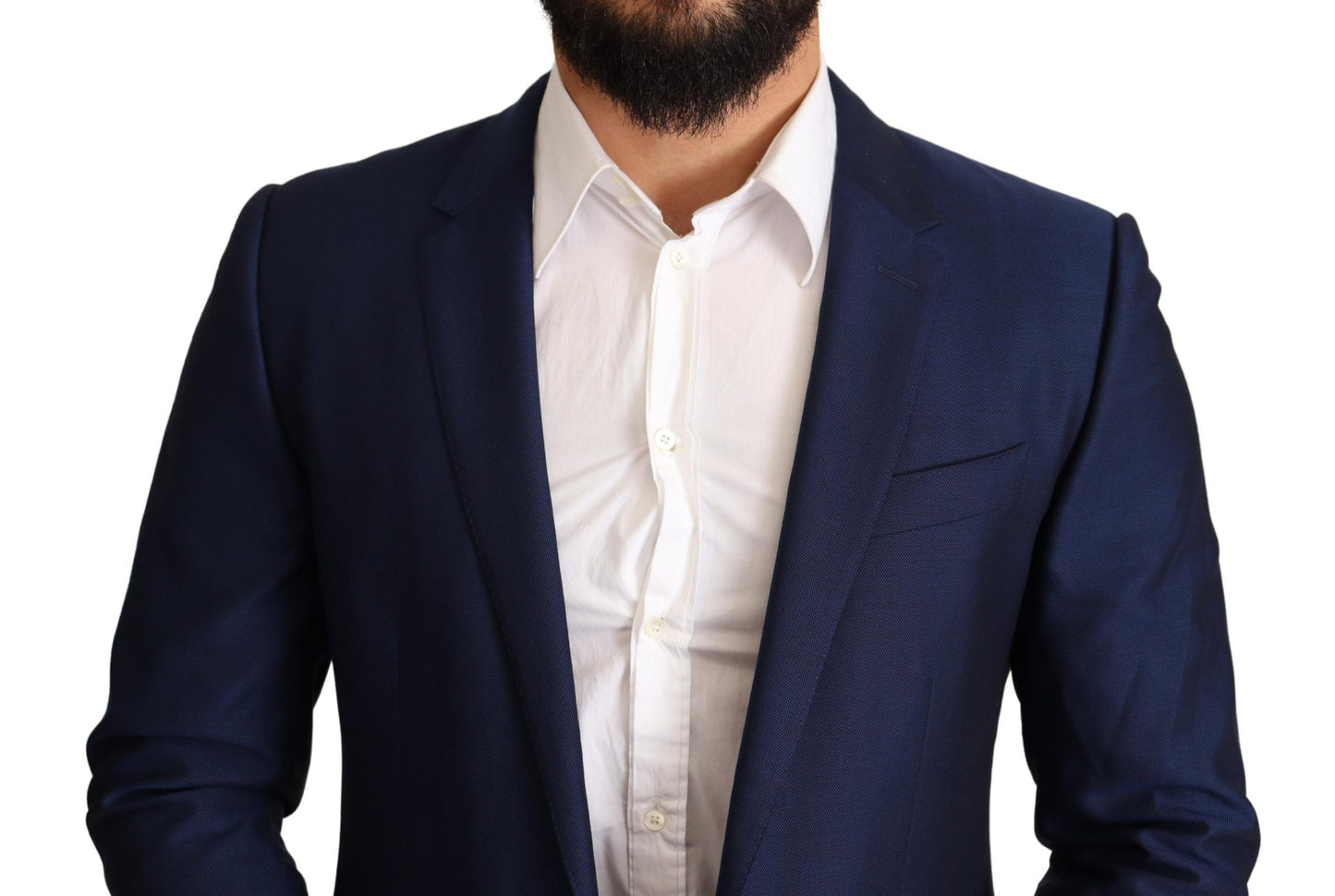 Veste ajustée Dolce & Gabbana bleu marine Blazer MARTINI
