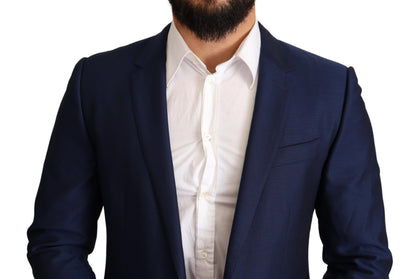 Veste ajustée Dolce & Gabbana bleu marine Blazer MARTINI