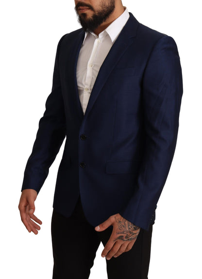 Veste ajustée Dolce & Gabbana bleu marine Blazer MARTINI
