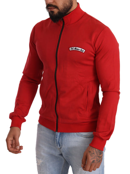 Pull extensible zippé Dolce & Gabbana DG Motor Club rouge