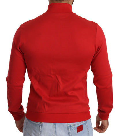 Pull extensible zippé Dolce & Gabbana DG Motor Club rouge