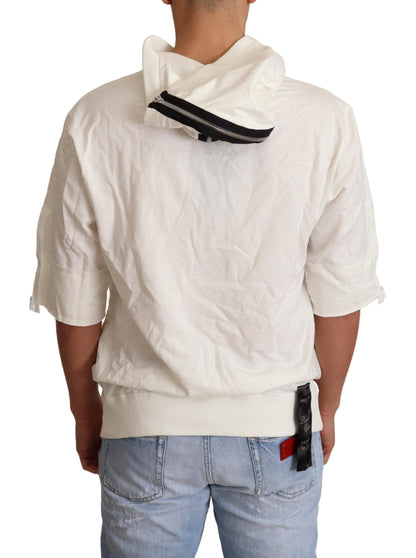 Sweat à capuche blanc édition limitée Dolce & Gabbana