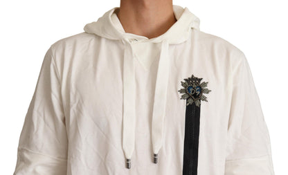 Sweat à capuche blanc édition limitée Dolce & Gabbana