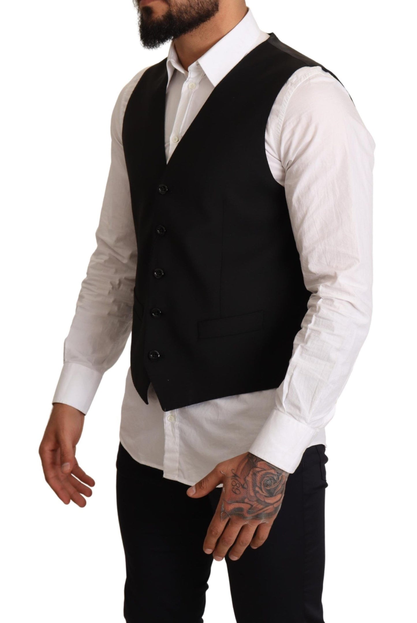 Gilet de costume Dolce & Gabbana noir