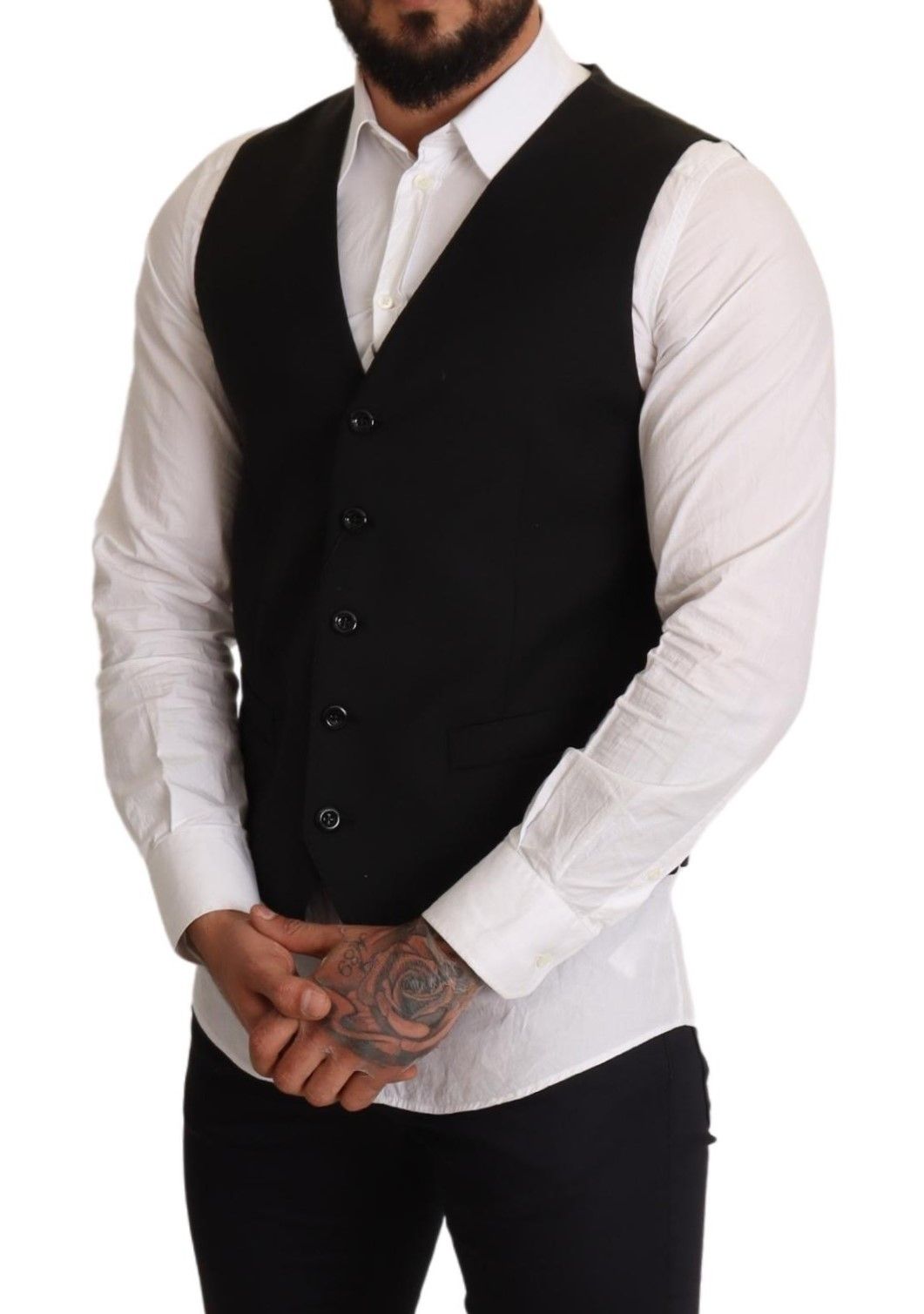 Gilet de costume Dolce & Gabbana noir