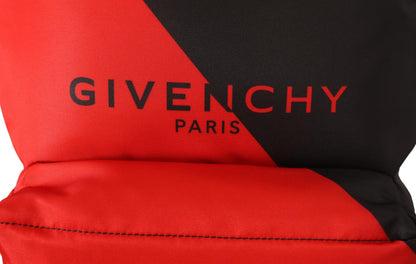 Sac à dos Givenchy Urban en nylon rouge et noir