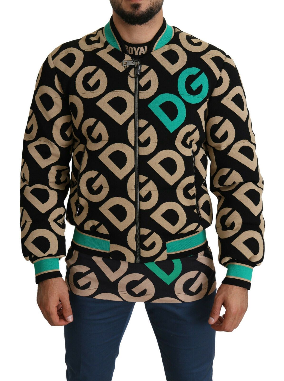 Dolce & Gabbana Blouson imprimé logo DGMILLENNIALS multicolore