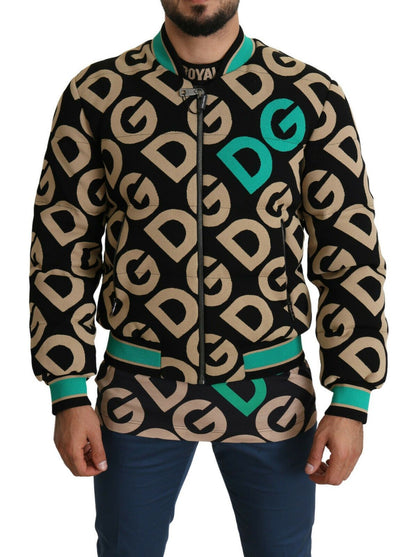 Dolce & Gabbana Blouson imprimé logo DGMILLENNIALS multicolore