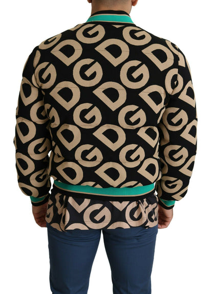 Dolce & Gabbana Blouson imprimé logo DGMILLENNIALS multicolore