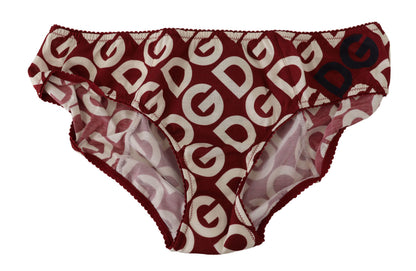 Sous-vêtements Slip Dolce & Gabbana multicolore imprimé logo DG