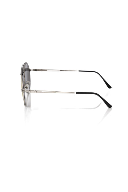 Frankie Morello Multicolor Metallic Fibre Men Sunglass