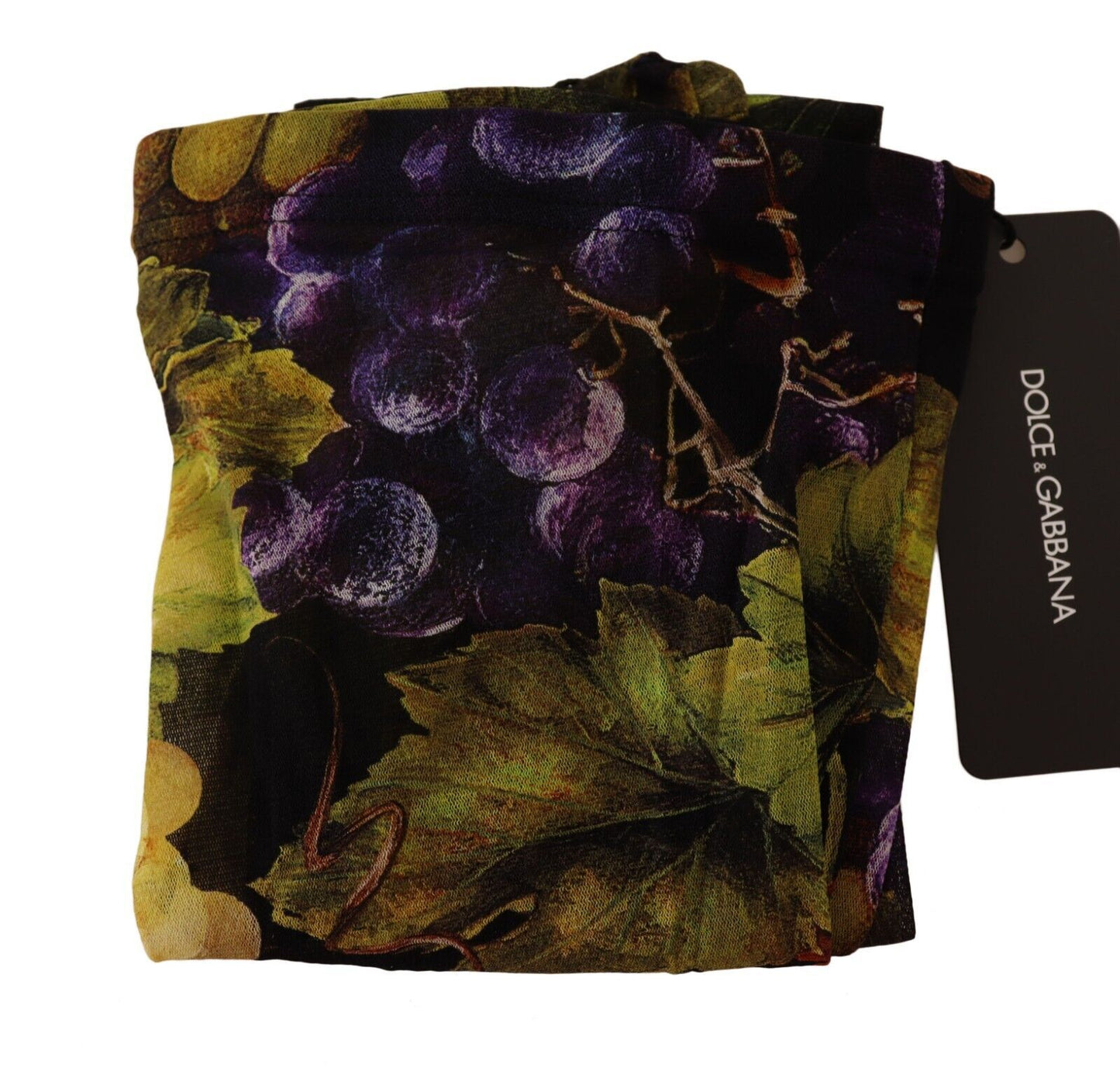 Collants Dolce & Gabbana imprimé raisins noirs