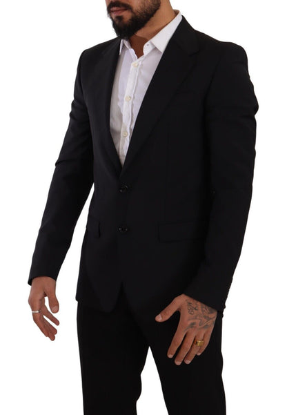 Blazer Dolce & Gabbana Slim Fit Noir 2 Boutons MARTINI