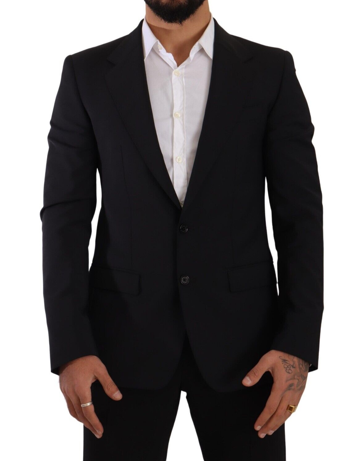 Blazer Dolce & Gabbana Slim Fit Noir 2 Boutons MARTINI
