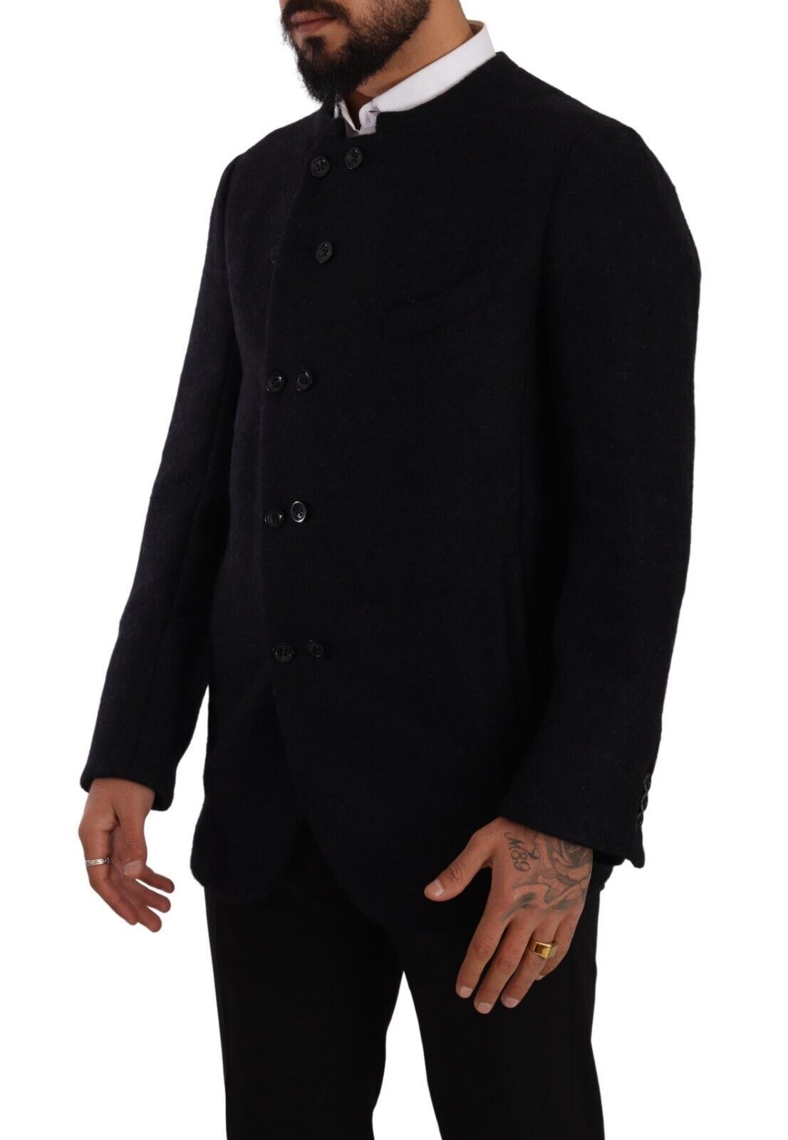 Manteau/Veste Homme Dolce & Gabbana Gris en Alpaga Boutonné