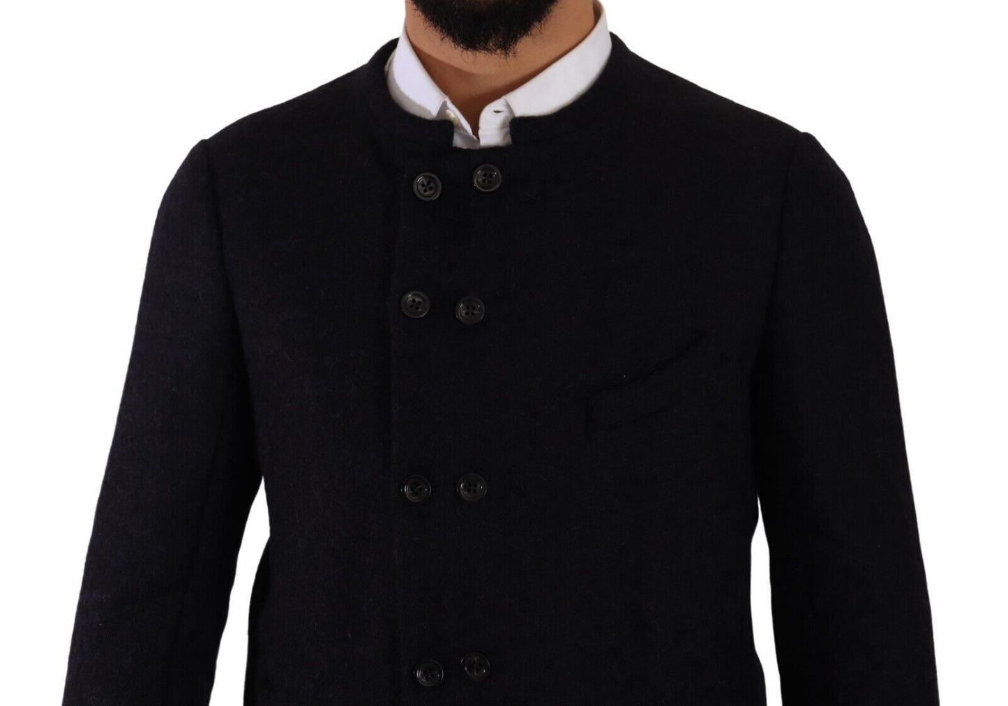 Manteau/Veste Homme Dolce & Gabbana Gris en Alpaga Boutonné