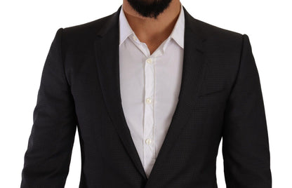 Costume deux pièces Dolce & Gabbana MARTINI noir à un bouton