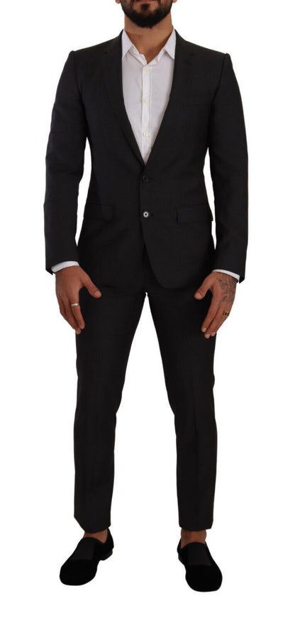 Costume deux pièces Dolce & Gabbana MARTINI noir à un bouton