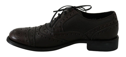 Chaussures habillées Richelieu Dolce & Gabbana en cuir marron