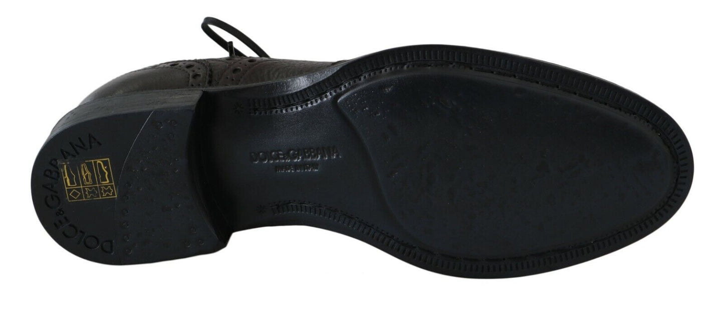 Chaussures habillées Richelieu Dolce & Gabbana en cuir marron